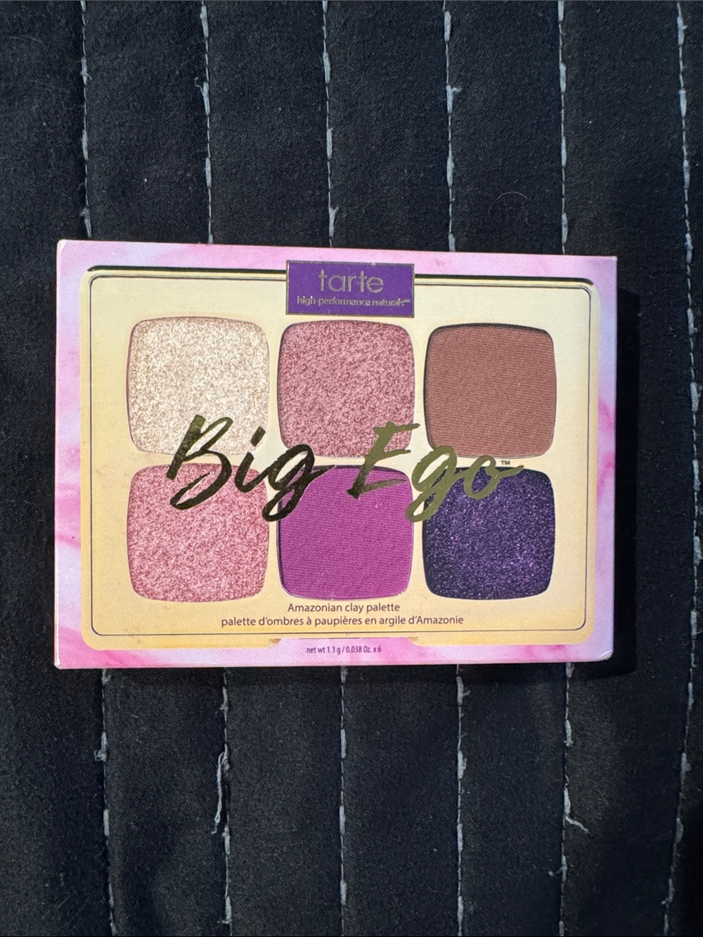 tarte Big Ego Eyeshadow Palette - Pink, Purple & Brown Mix